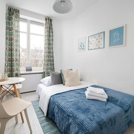 Apartment Tamka Powisle Blue Warsaw